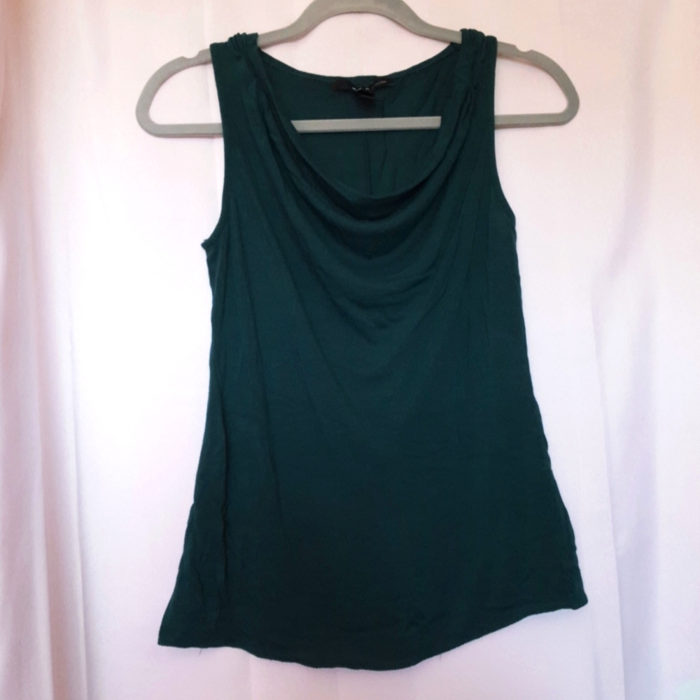 Deep Green Cowl Tank - image 1